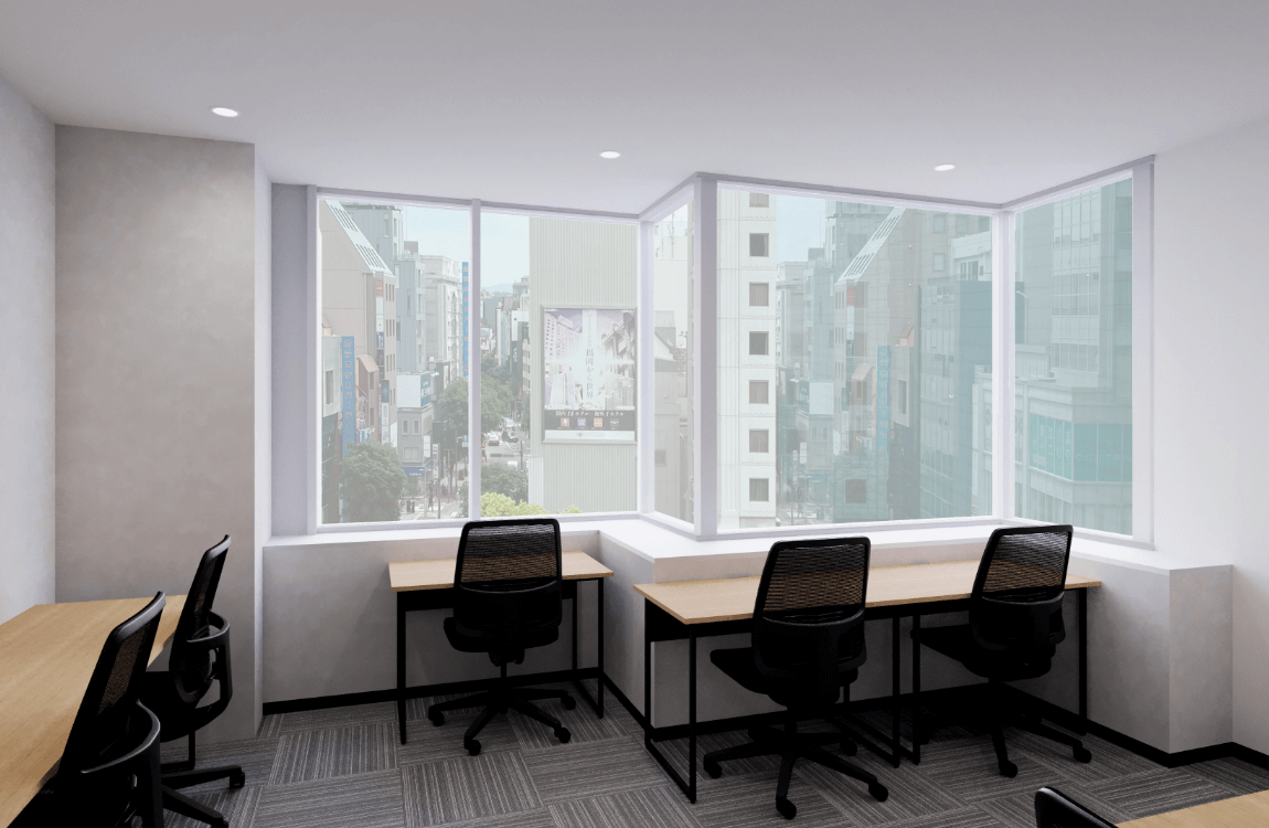 快適なオフィス家具ももちろん無料！