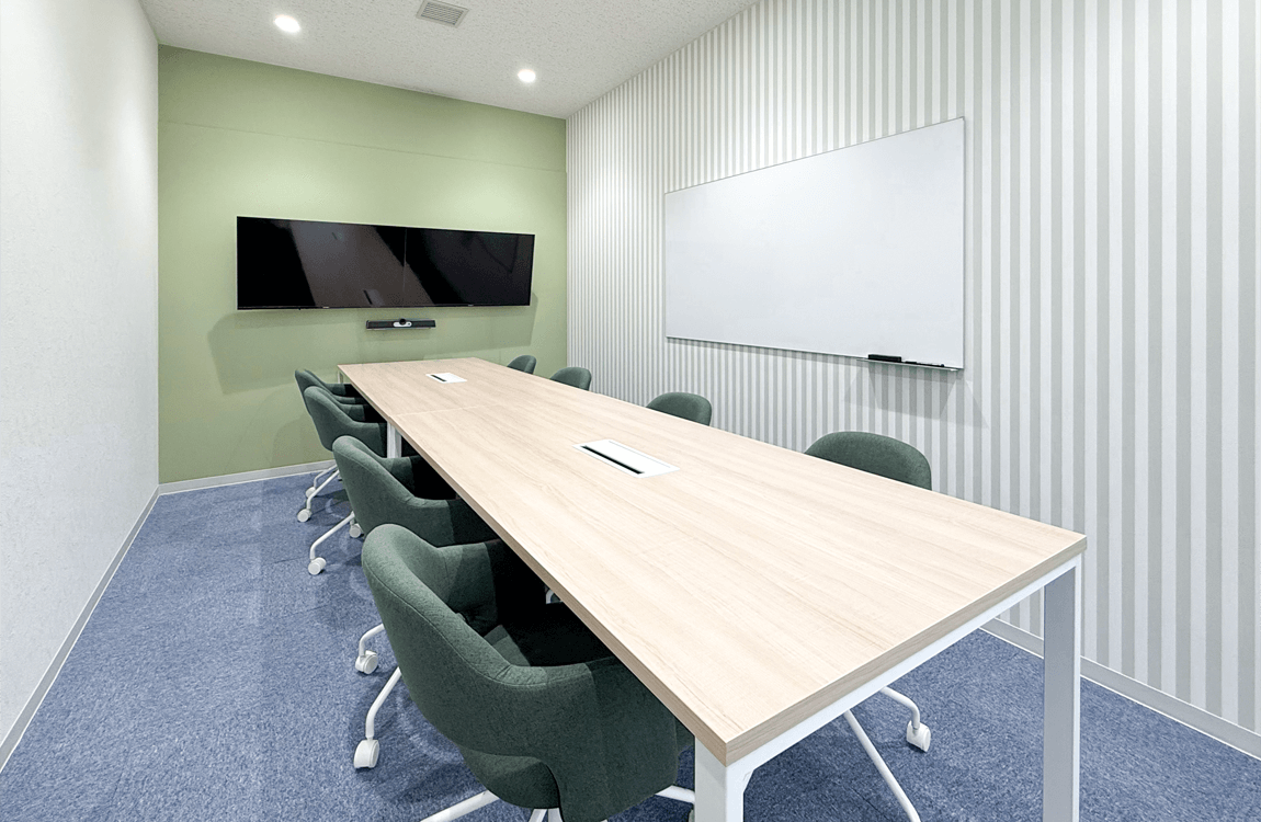 複数モニター完備の共用会議室