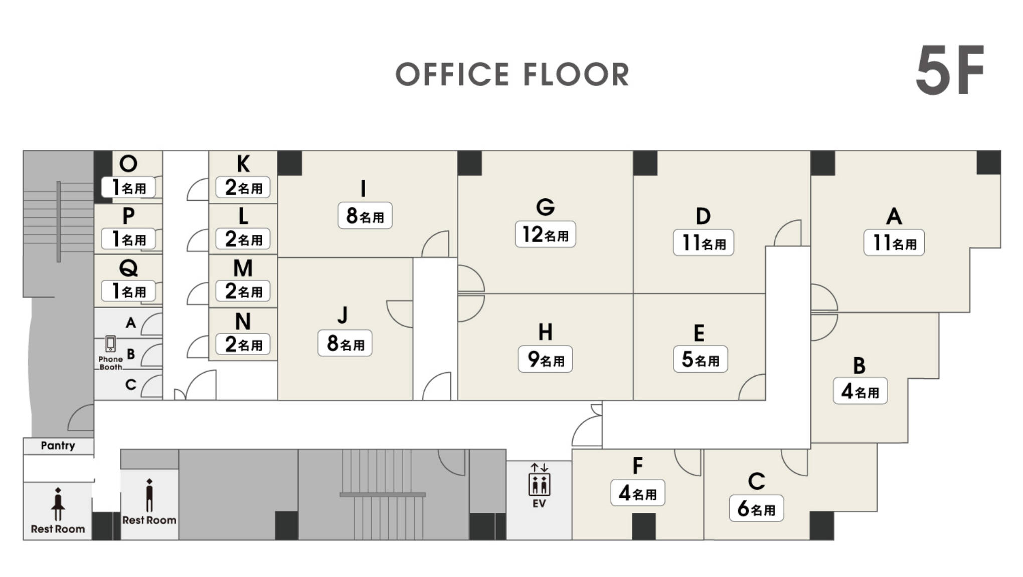 5Fフロアマップ