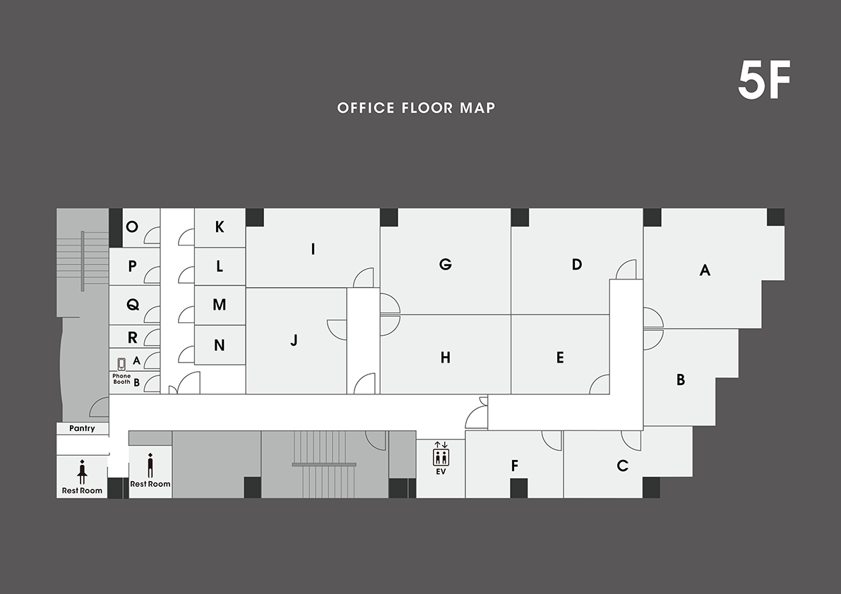 Zero-Ten Park（旧 The Company） 天神西通り店 5F Office Floor