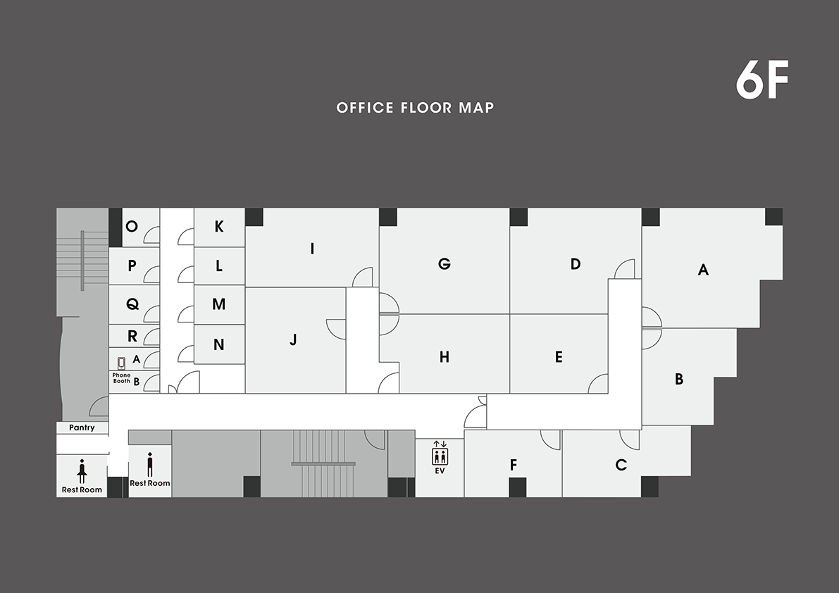 Zero-Ten Park（旧 The Company） 天神西通り店 6F Office Floor