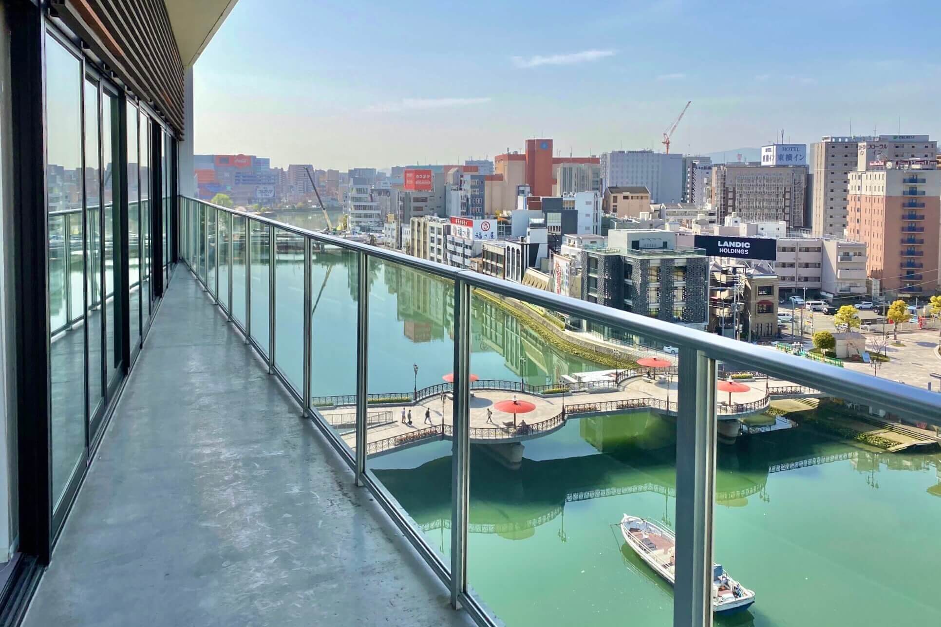 Zero-Ten Park(旧 The Company)中洲川端店 - テラスからの眺望|福岡・天神・博多のレンタルオフィス・セットアップオフィスなら Zero-Ten Park (旧 The Company)